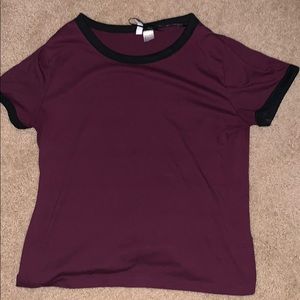 Maroon shirt